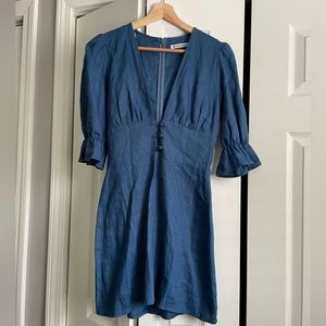 Reformation Simi Linen Dress